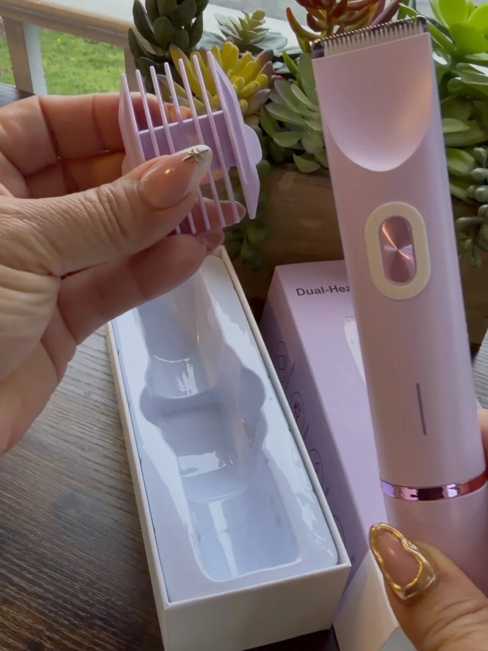 2-in-1 Rechargeable Electric Hair Remover for Women